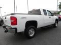 2008 Summit White Chevrolet Silverado 2500HD LT Extended Cab 4x4  photo #3