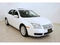 White Platinum Tri-Coat 2009 Mercury Milan I4 Premier