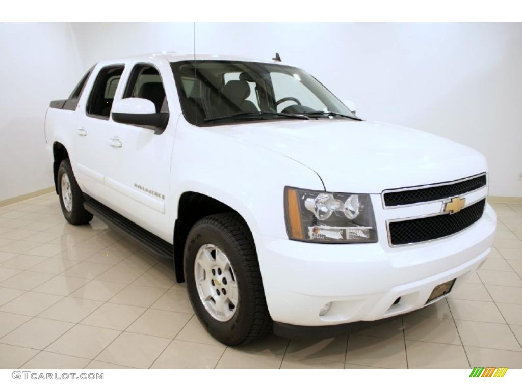 2007 Avalanche LT - Summit White / Ebony photo #1