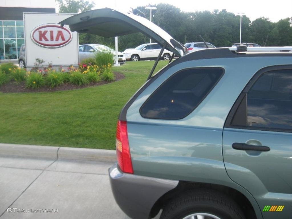 2007 Sportage LX V6 4WD - Royal Jade Green / Beige photo #27