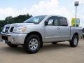 Radiant Silver - Titan SE Crew Cab 4x4 Photo No. 2