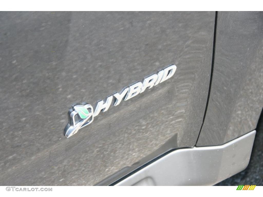 2009 Escape Hybrid 4WD - Black Pearl Slate Metallic / Stone photo #15