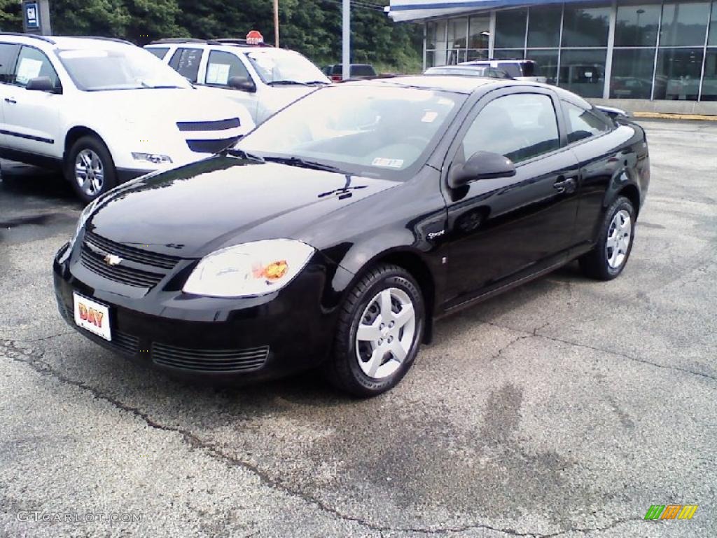 2007 Cobalt LT Coupe - Black / Ebony photo #1