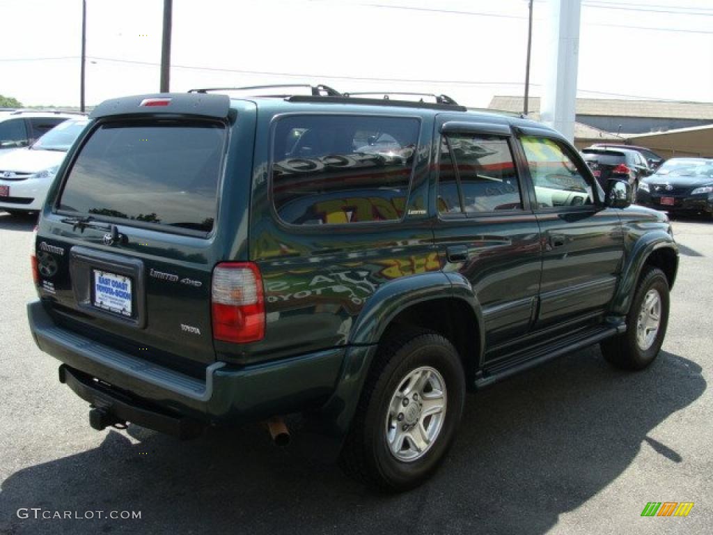1999 4Runner Limited 4x4 - Imperial Jade Green Mica / Oak photo #4