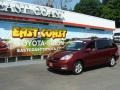 2005 Salsa Red Pearl Toyota Sienna XLE Limited AWD  photo #1