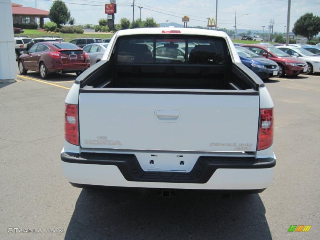 2010 Ridgeline RTL - White / Gray photo #4