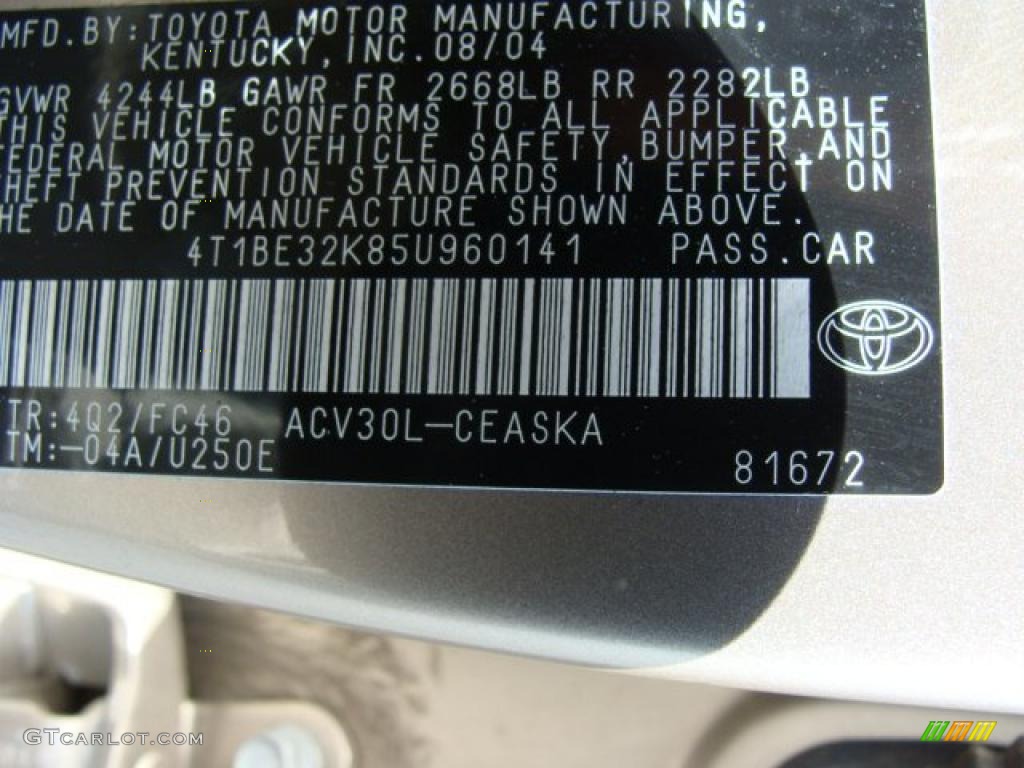 2005 Camry SE - Beige / Taupe photo #15