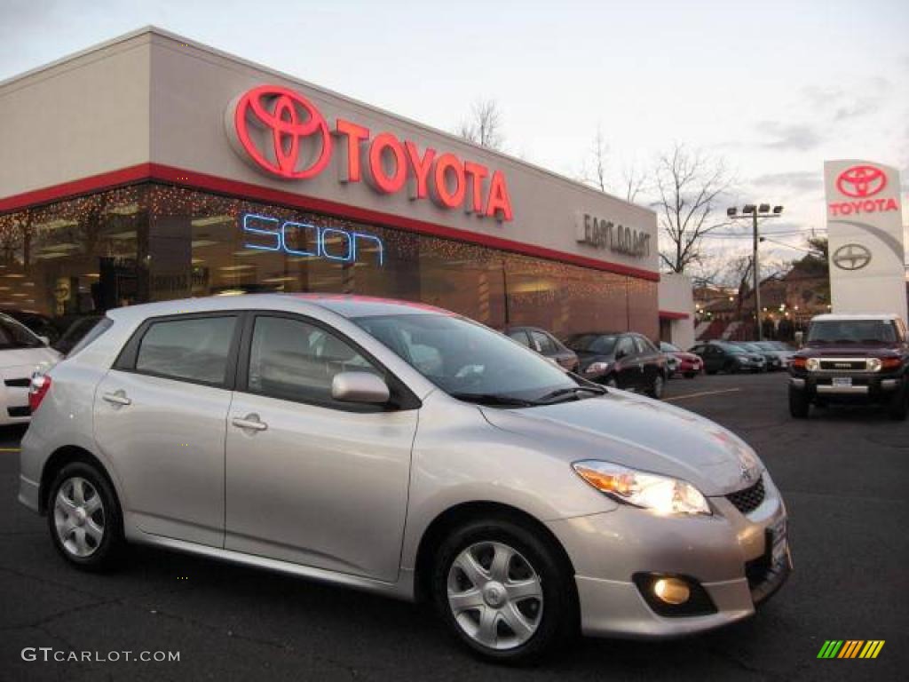 Classic Silver Metallic Toyota Matrix