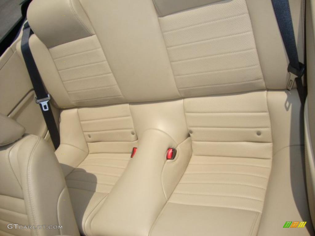 2007 Mustang GT Premium Convertible - Redfire Metallic / Medium Parchment photo #9