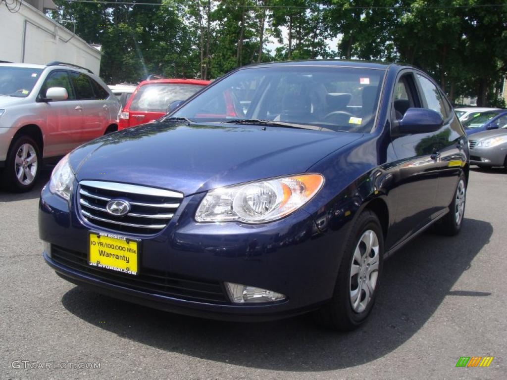 Regatta Blue Hyundai Elantra