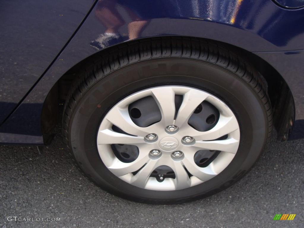 2010 Elantra GLS - Regatta Blue / Gray photo #9