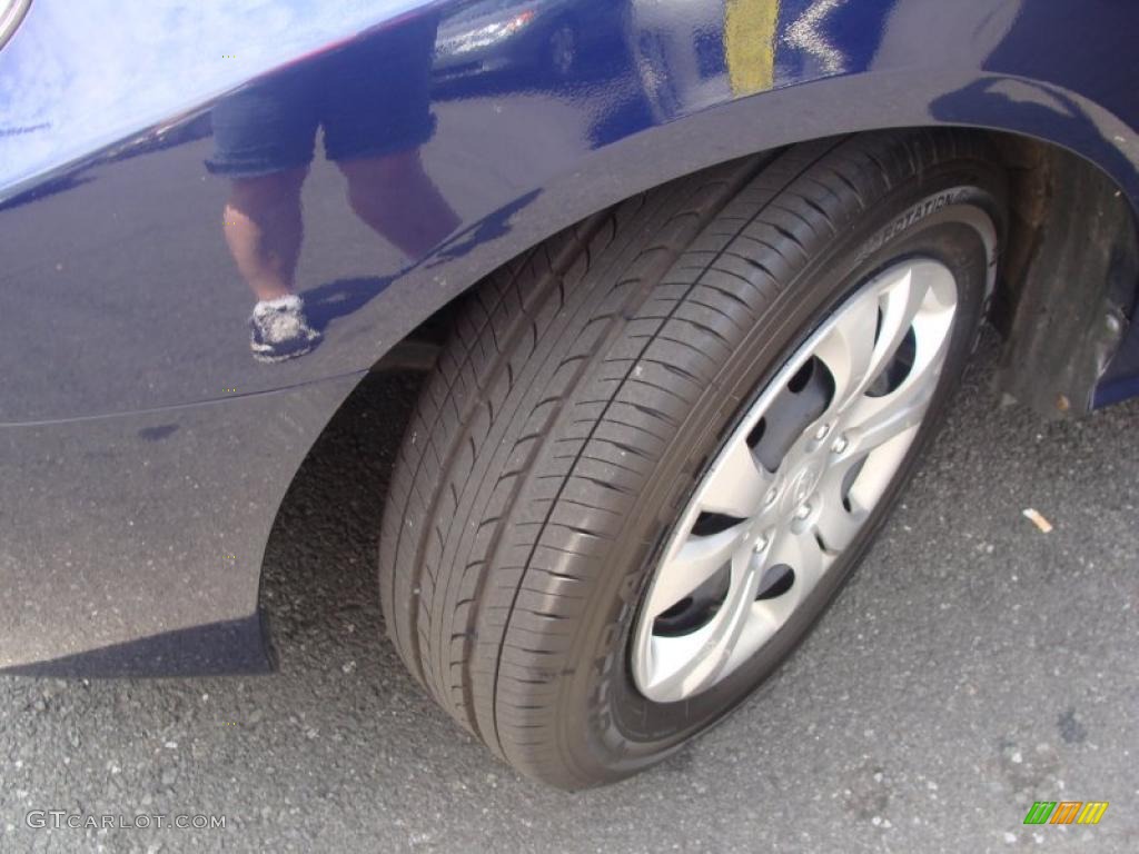 2010 Elantra GLS - Regatta Blue / Gray photo #10