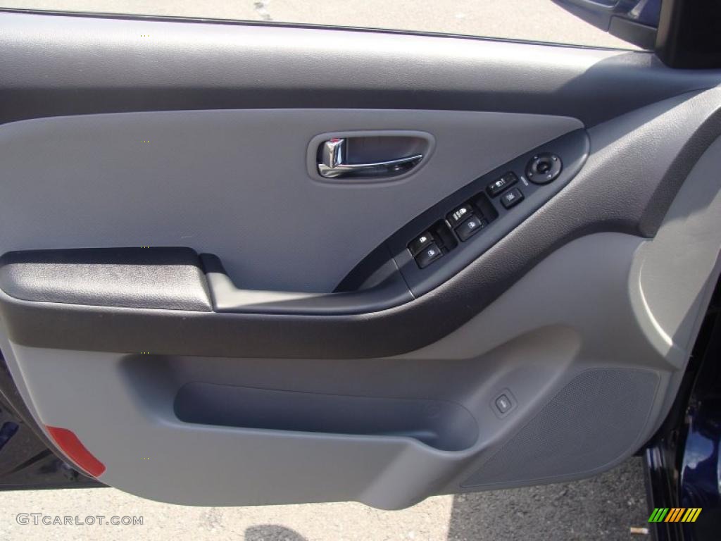 2010 Elantra GLS - Regatta Blue / Gray photo #11