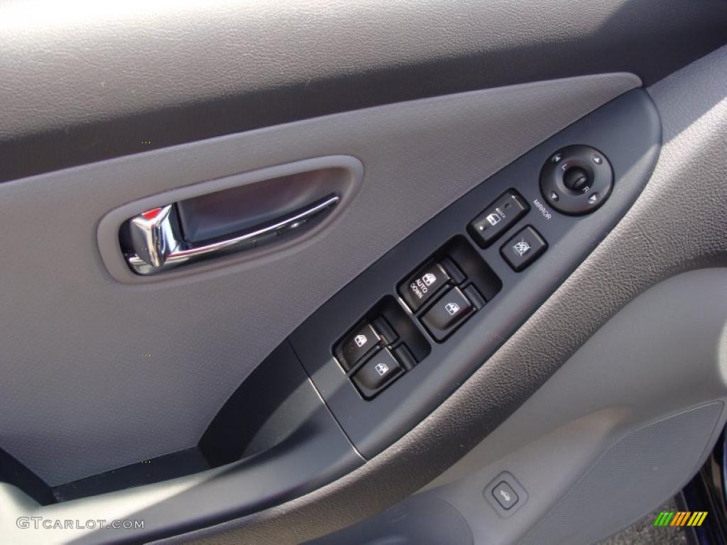 2010 Elantra GLS - Regatta Blue / Gray photo #12