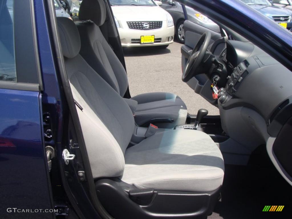 2010 Elantra GLS - Regatta Blue / Gray photo #16
