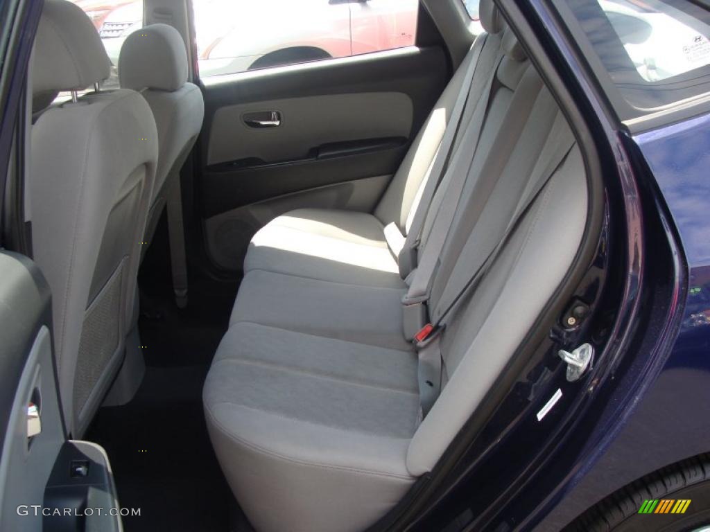 2010 Elantra GLS - Regatta Blue / Gray photo #18
