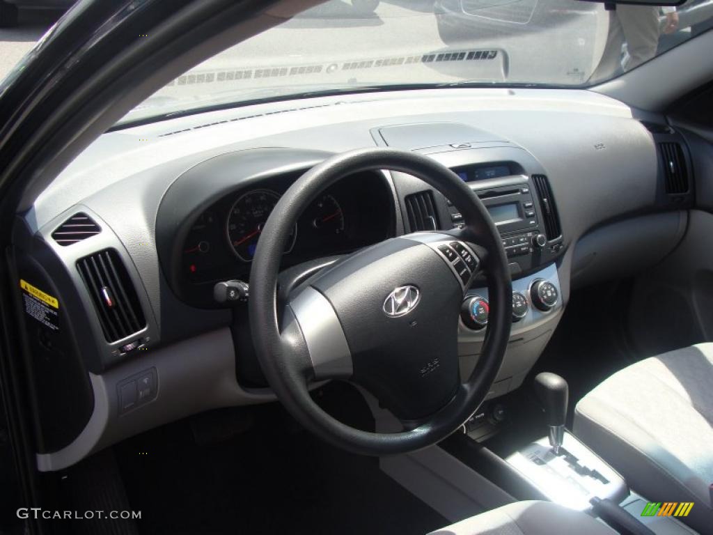 2010 Elantra GLS - Regatta Blue / Gray photo #19