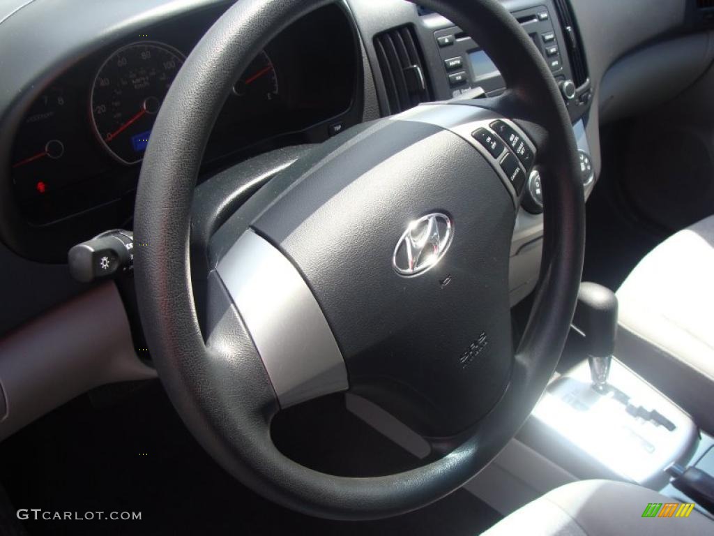 2010 Elantra GLS - Regatta Blue / Gray photo #20