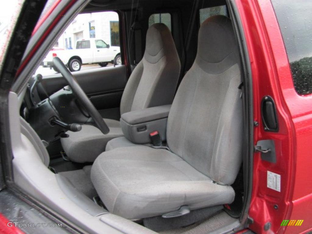 2001 Ranger XLT SuperCab 4x4 - Toreador Red Metallic / Dark Graphite photo #8