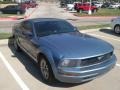 2006 Windveil Blue Metallic Ford Mustang V6 Premium Coupe  photo #2