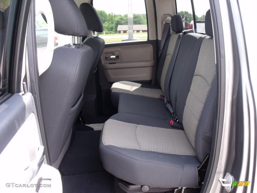 2010 Ram 1500 SLT Quad Cab - Mineral Gray Metallic / Dark Slate/Medium Graystone photo #13