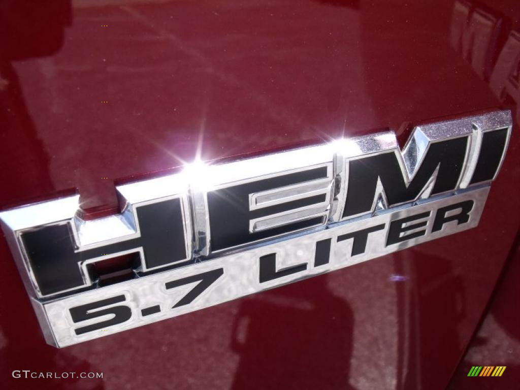 2010 Ram 1500 TRX Quad Cab - Inferno Red Crystal Pearl / Dark Slate/Medium Graystone photo #11