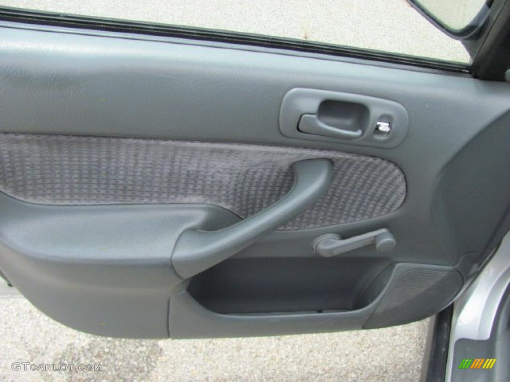 1999 Civic VP Sedan - Vogue Silver Metallic / Gray photo #16