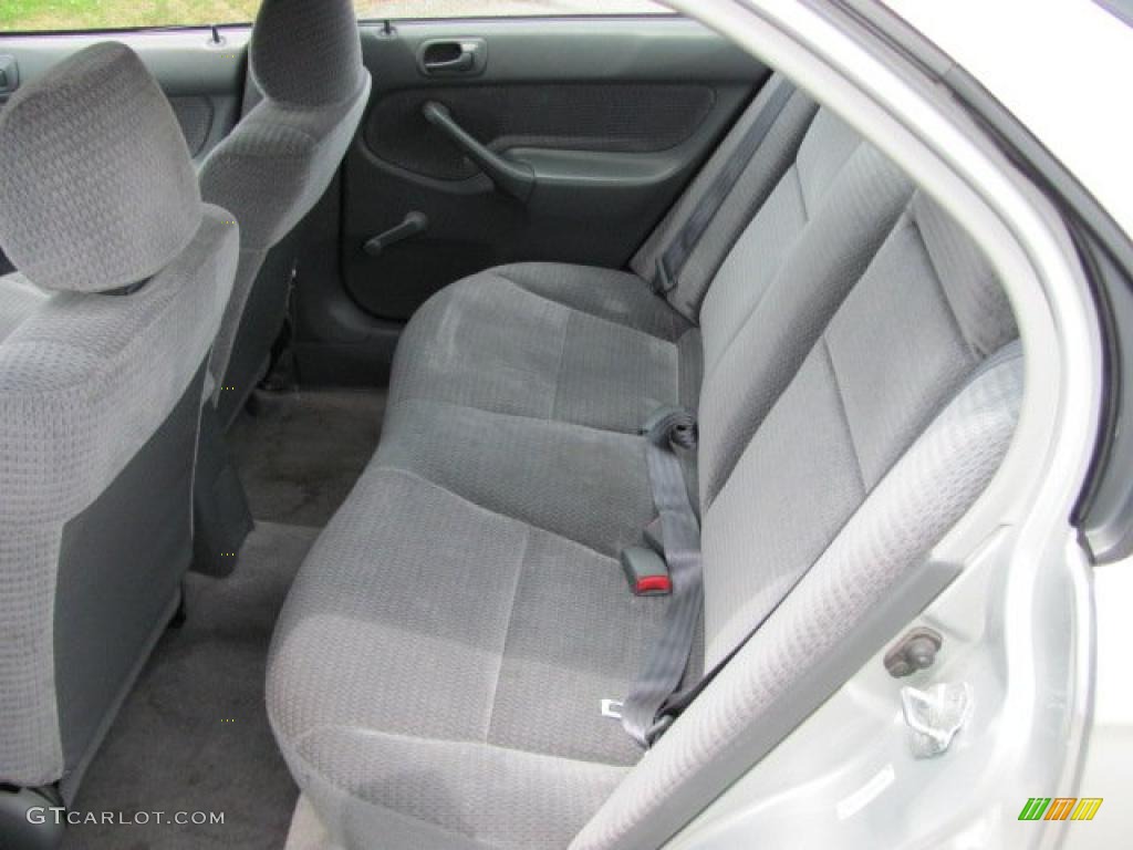 1999 Civic VP Sedan - Vogue Silver Metallic / Gray photo #18