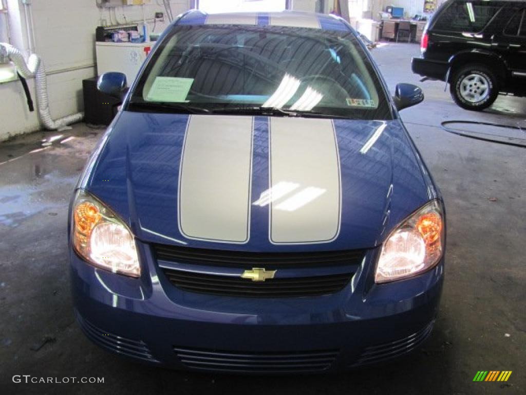 2008 Cobalt Special Edition Coupe - Blue Flash Metallic / Gray photo #2