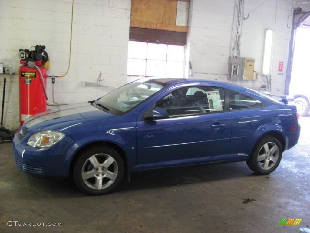 2008 Cobalt Special Edition Coupe - Blue Flash Metallic / Gray photo #3
