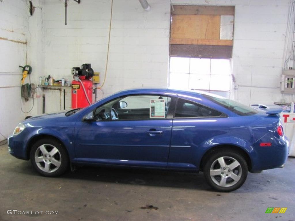 2008 Cobalt Special Edition Coupe - Blue Flash Metallic / Gray photo #4