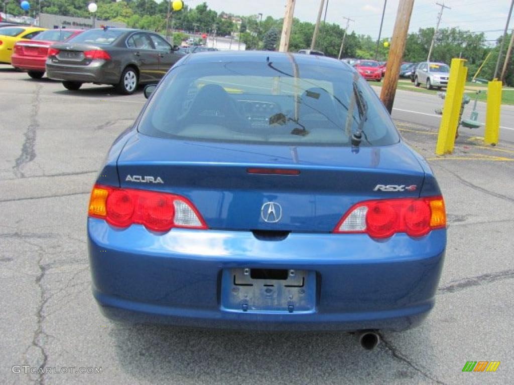 2004 RSX Type S Sports Coupe - Arctic Blue Pearl / Ebony photo #4