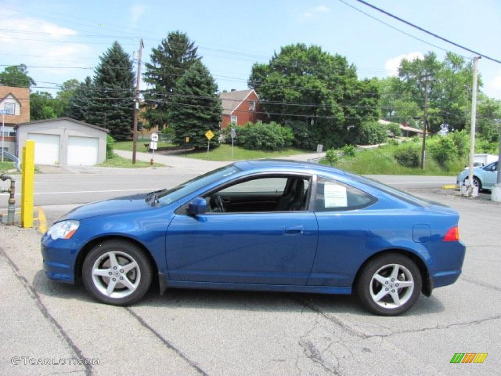 2004 RSX Type S Sports Coupe - Arctic Blue Pearl / Ebony photo #5