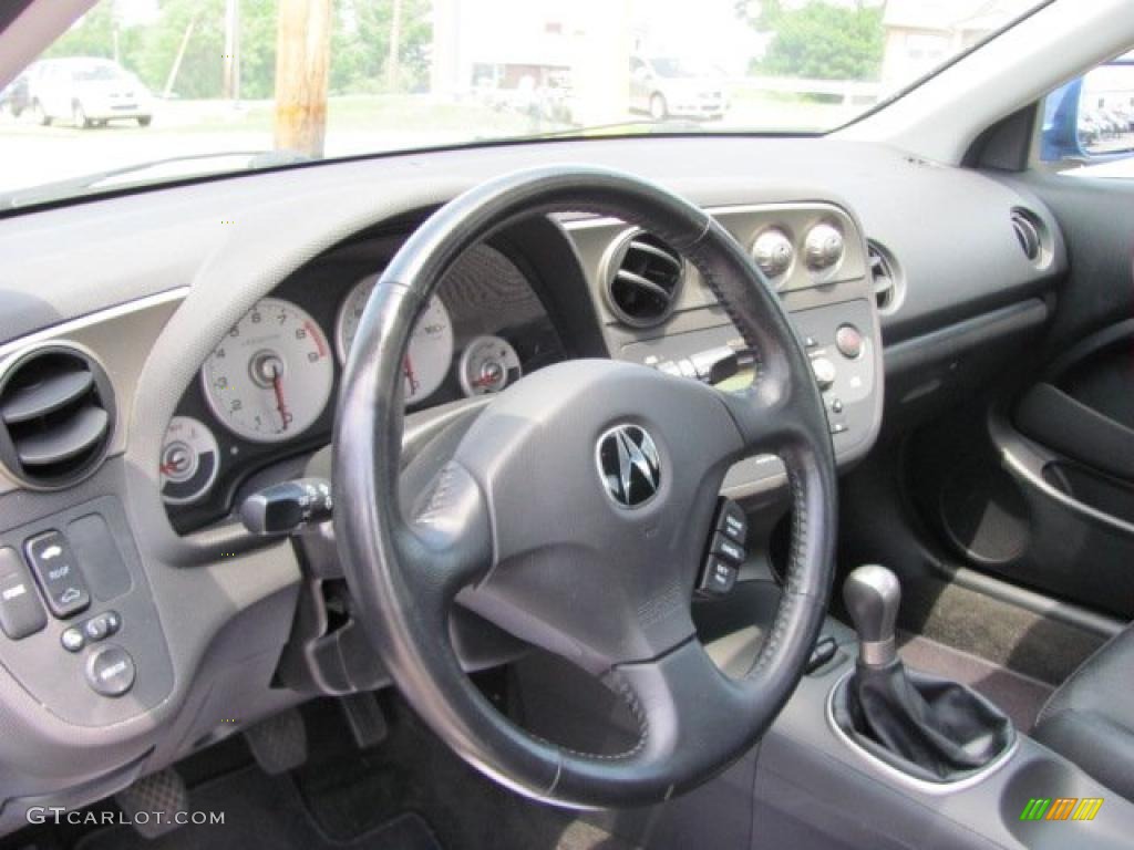 2004 RSX Type S Sports Coupe - Arctic Blue Pearl / Ebony photo #10