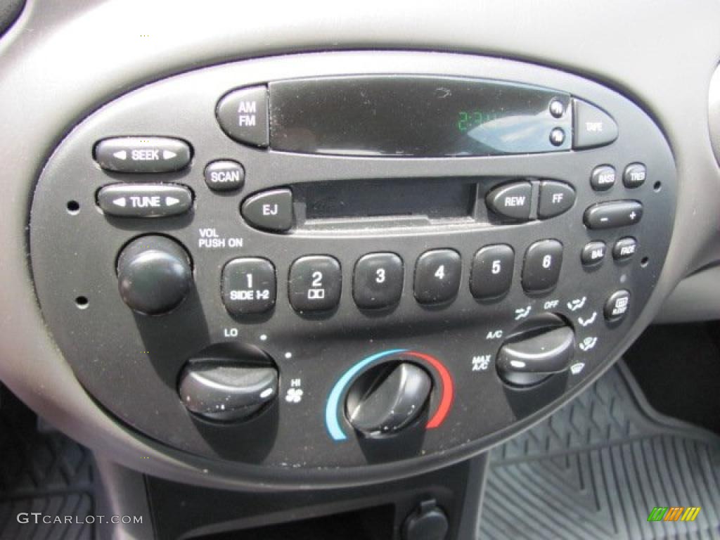 2003 Escort ZX2 Coupe - Black / Dark Charcoal photo #12