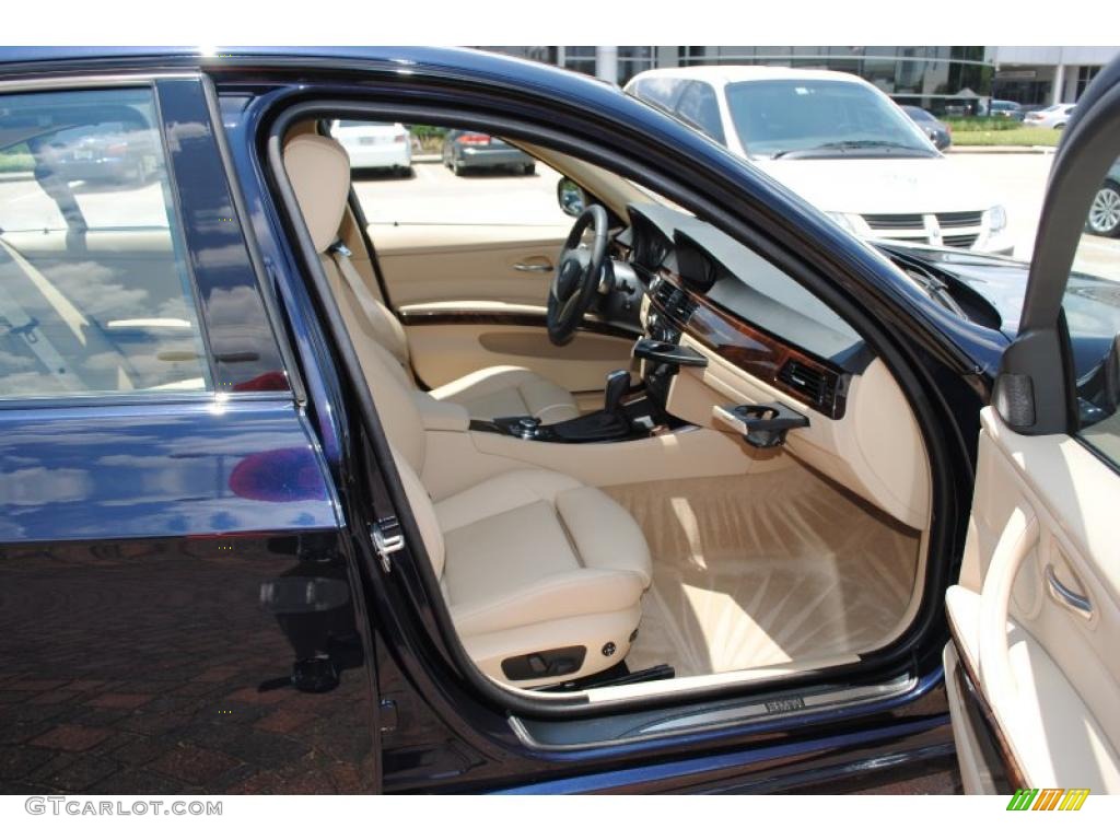 2010 3 Series 328i Sedan - Monaco Blue Metallic / Beige photo #9