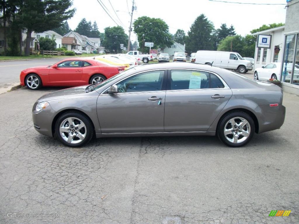 2010 Malibu LT Sedan - Mocha Steel Metallic / Ebony photo #5