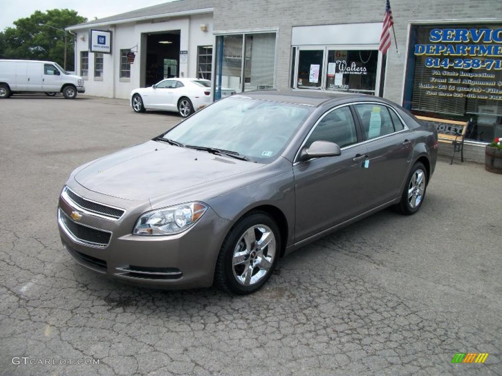 2010 Malibu LT Sedan - Mocha Steel Metallic / Ebony photo #6