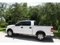 2004 Oxford White Ford F150 Lariat SuperCrew 4x4  photo #5