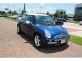 2004 Indi Blue Metallic Mini Cooper Hardtop  photo #8