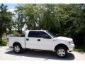 2004 Oxford White Ford F150 Lariat SuperCrew 4x4  photo #14