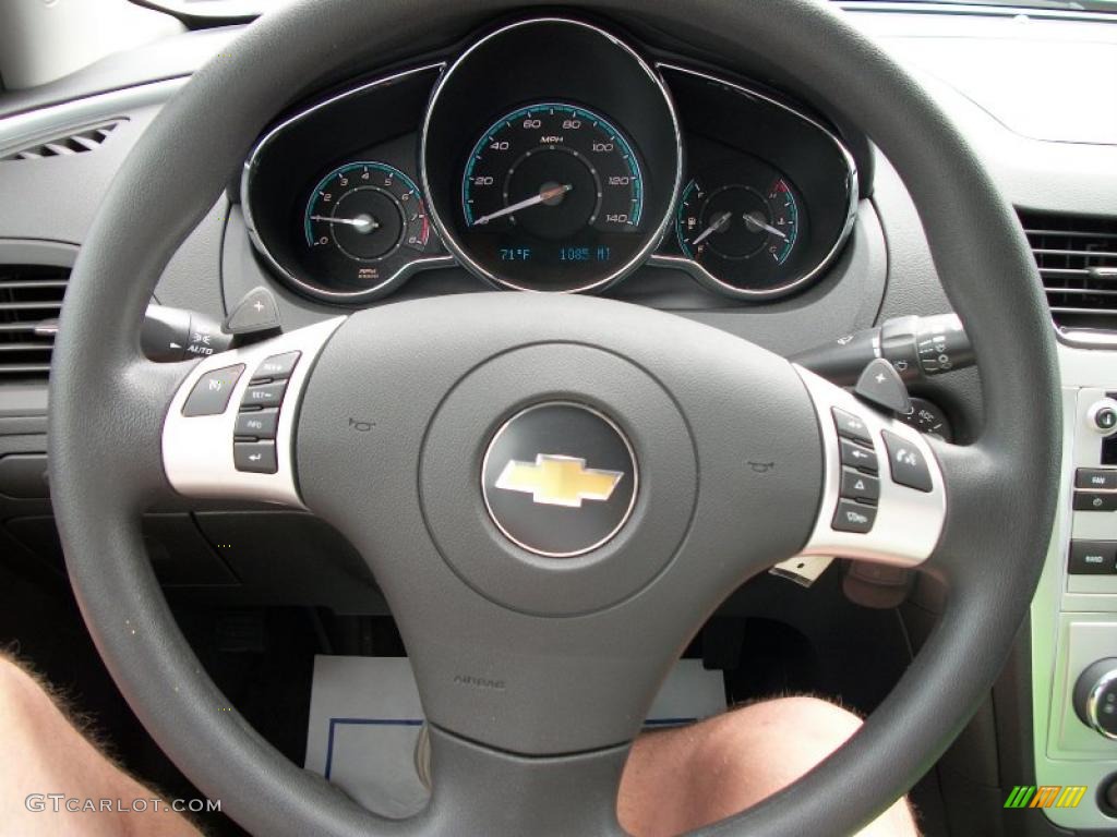 2010 Malibu LT Sedan - Mocha Steel Metallic / Ebony photo #37