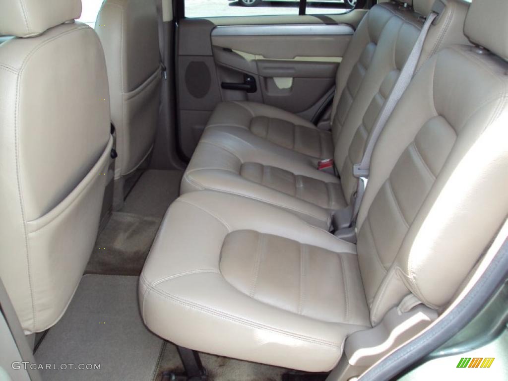 2004 Explorer XLT - Estate Green Metallic / Medium Parchment photo #5