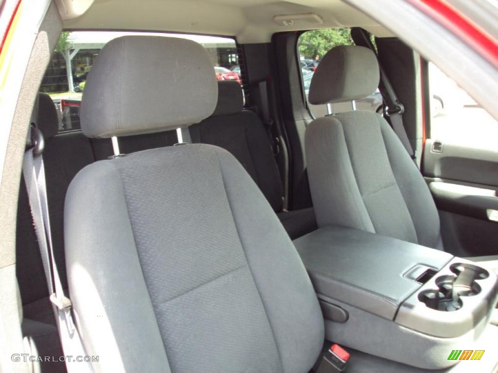 2007 Silverado 1500 LT Extended Cab - Victory Red / Ebony Black photo #11