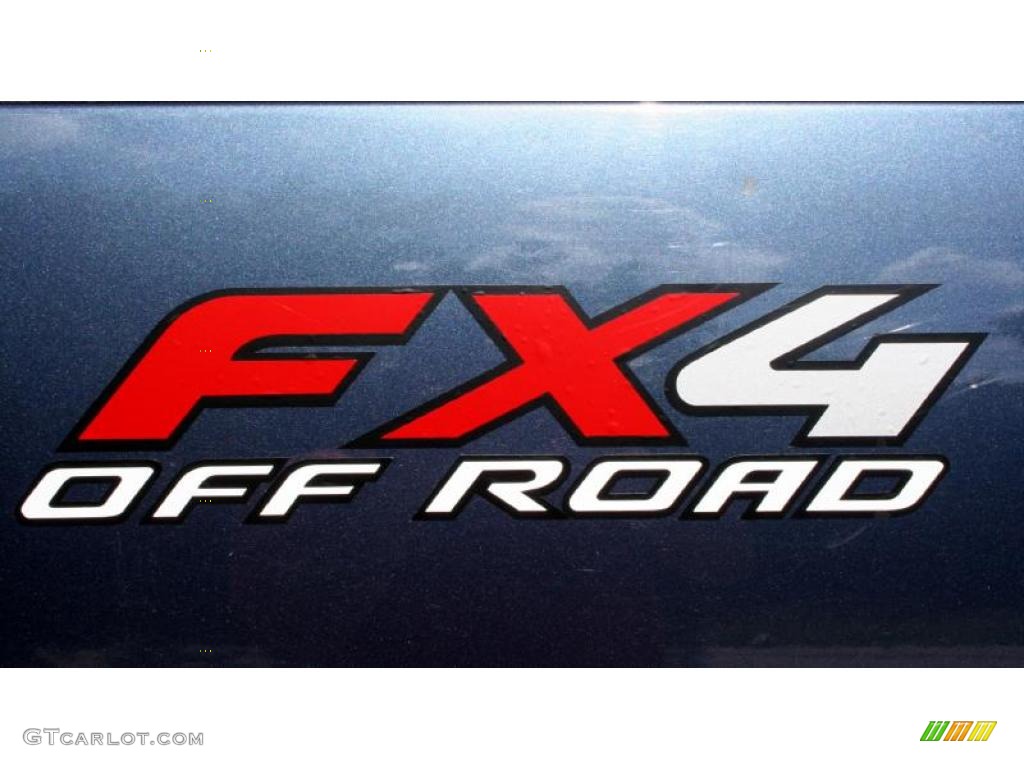 2004 F150 Lariat SuperCrew 4x4 - Medium Wedgewood Blue Metallic / Black photo #98