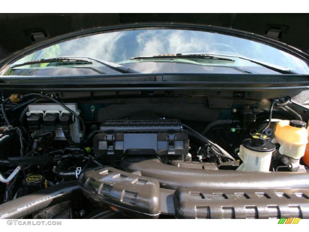 2004 F150 Lariat SuperCrew 4x4 - Medium Wedgewood Blue Metallic / Black photo #118