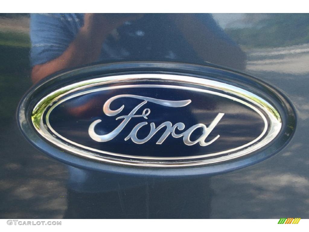 2004 F150 Lariat SuperCrew 4x4 - Medium Wedgewood Blue Metallic / Black photo #121