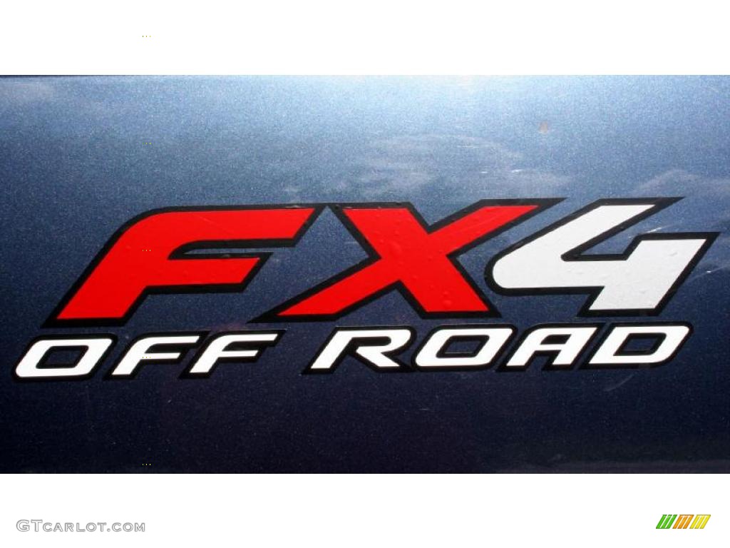 2004 F150 Lariat SuperCrew 4x4 - Medium Wedgewood Blue Metallic / Black photo #126