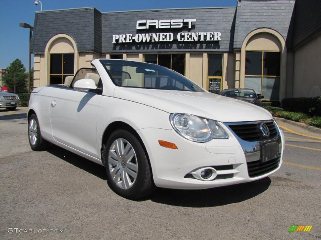 Candy White Volkswagen Eos