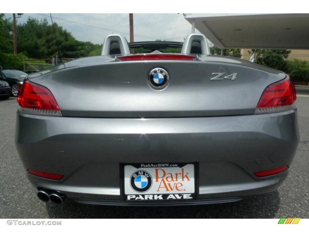 2009 Z4 sDrive30i Roadster - Space Gray Metallic / Black photo #14